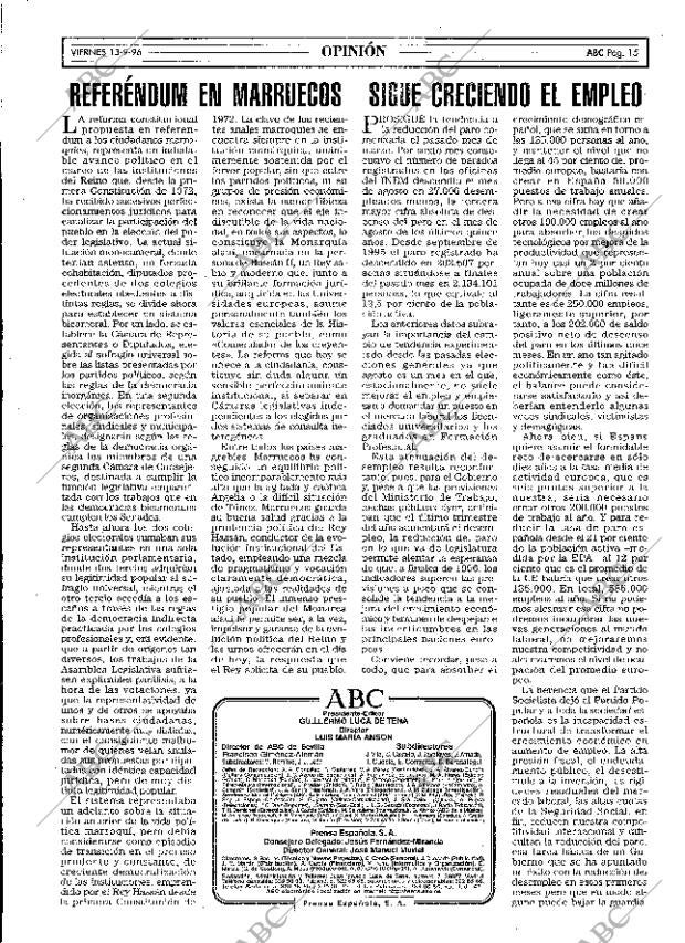 ABC MADRID 13-09-1996 página 15