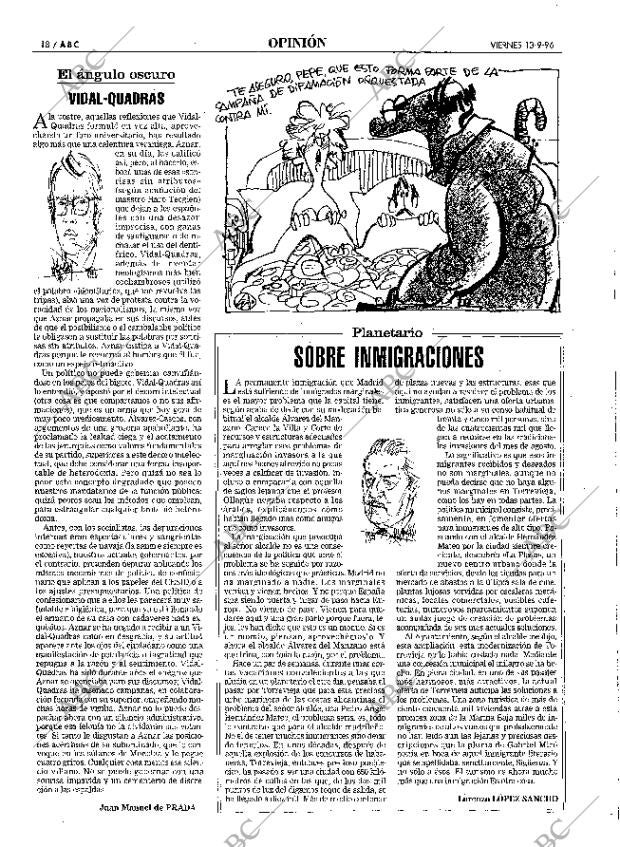 ABC MADRID 13-09-1996 página 18