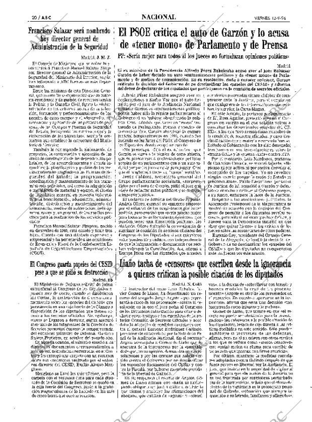 ABC MADRID 13-09-1996 página 20