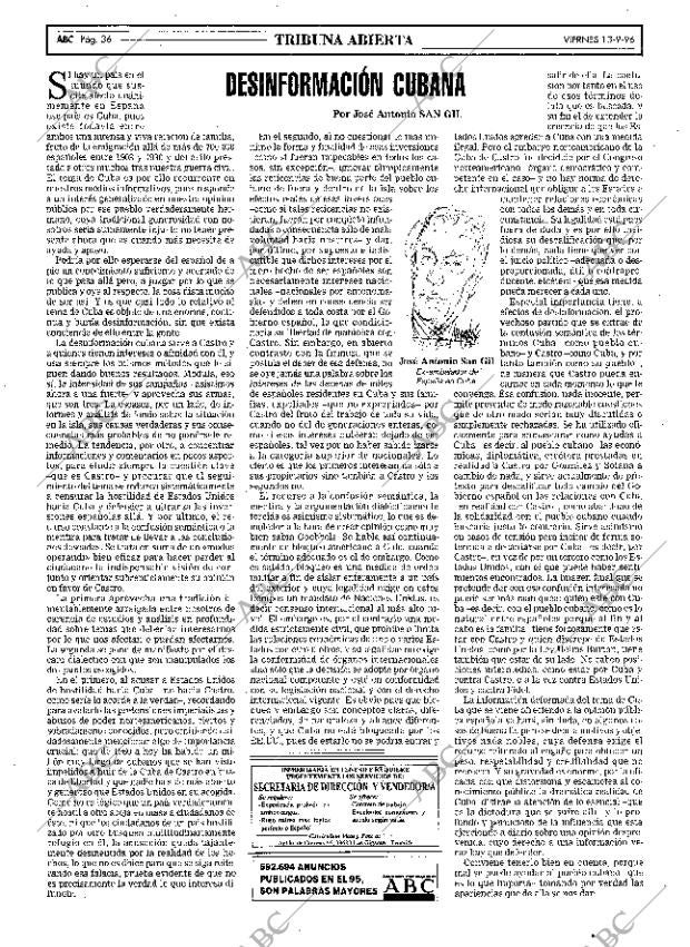 ABC MADRID 13-09-1996 página 36