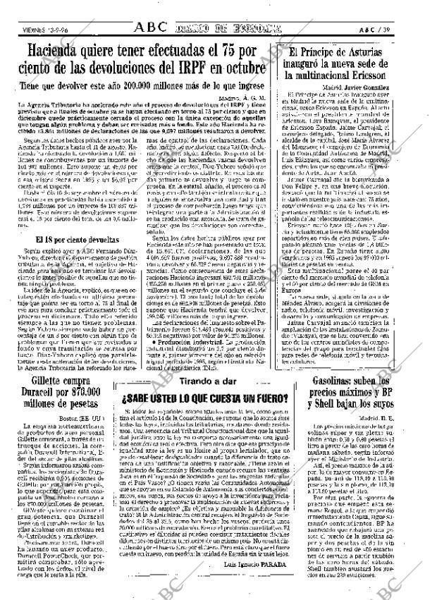 ABC MADRID 13-09-1996 página 39