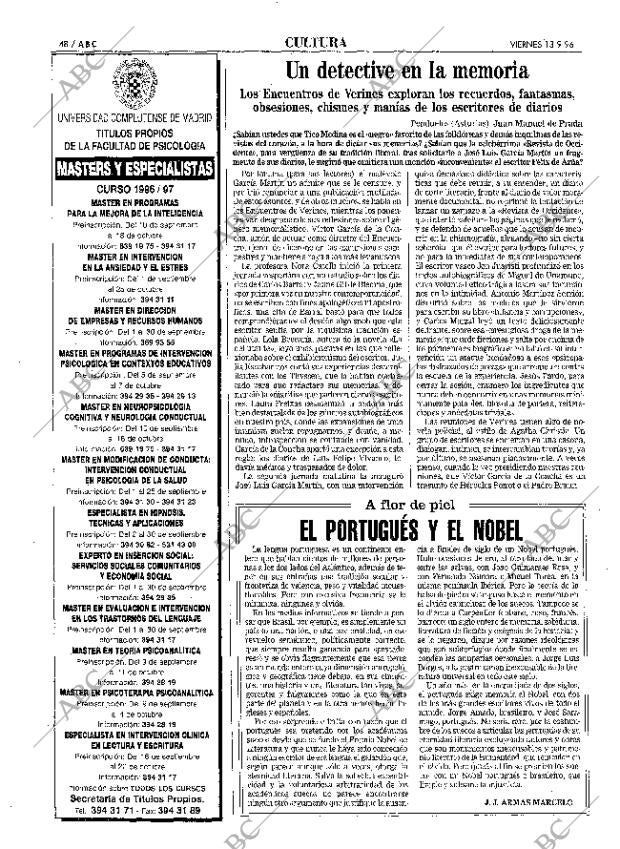 ABC MADRID 13-09-1996 página 48