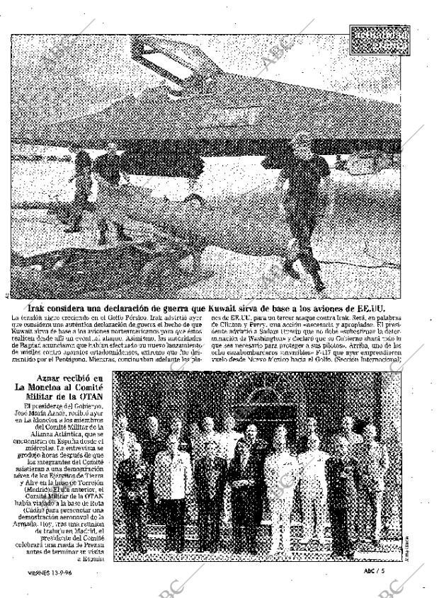 ABC MADRID 13-09-1996 página 5