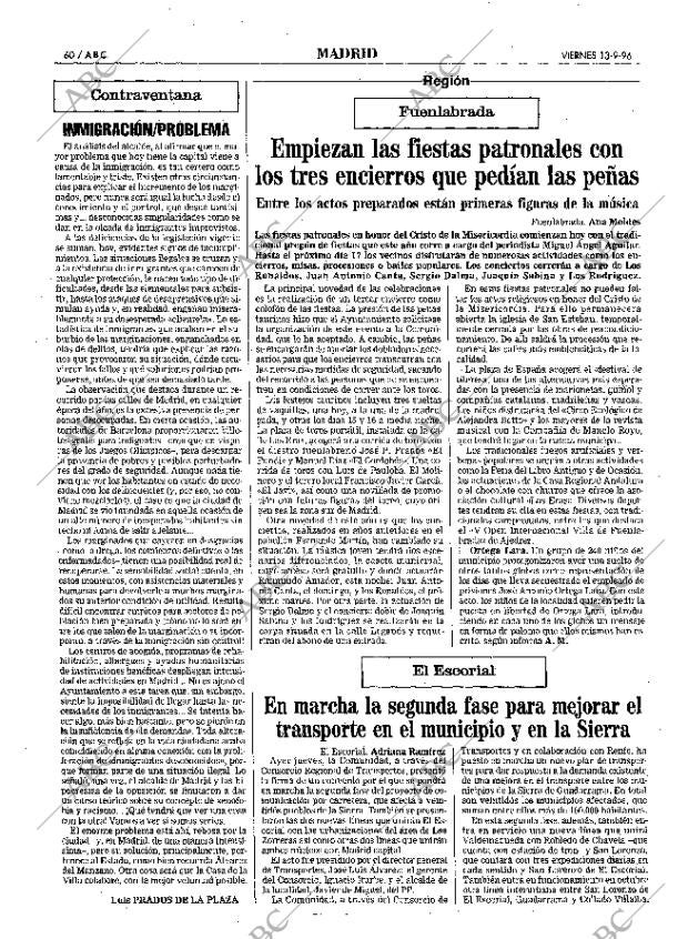 ABC MADRID 13-09-1996 página 60
