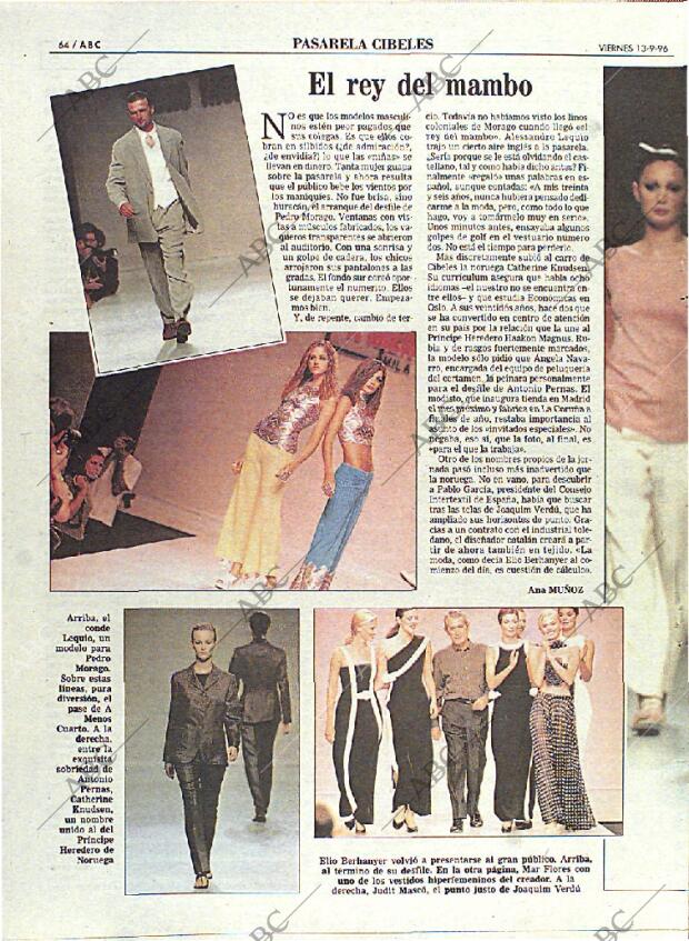 ABC MADRID 13-09-1996 página 64