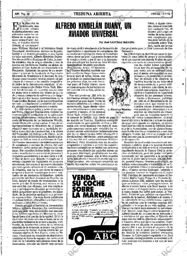 ABC MADRID 13-09-1996 página 66