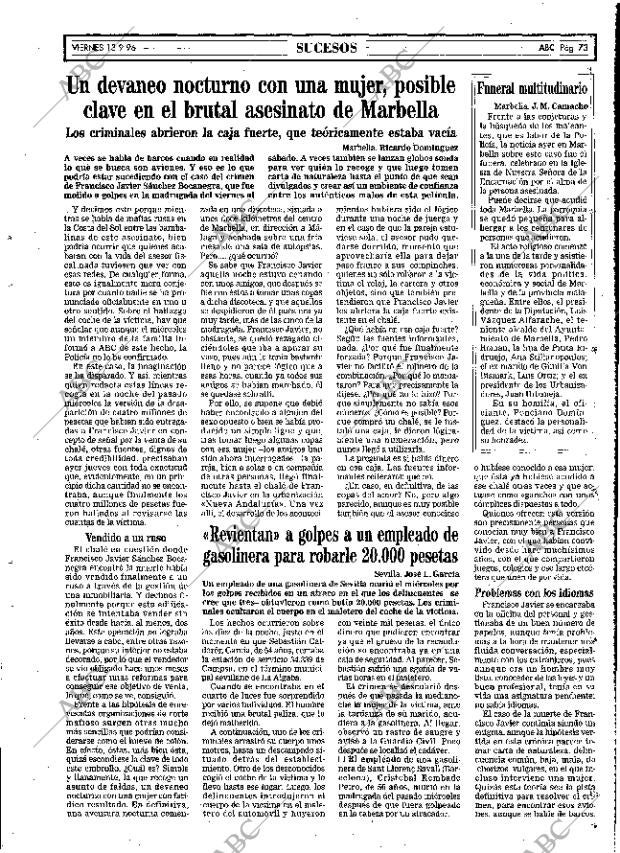 ABC MADRID 13-09-1996 página 73