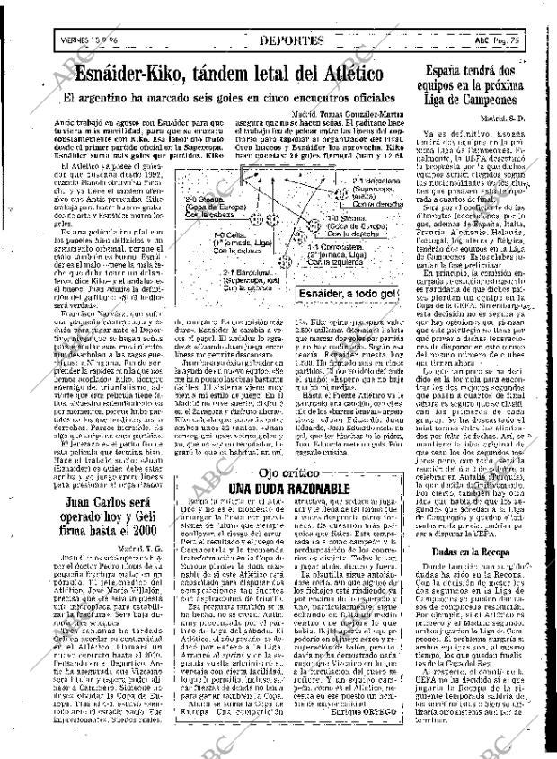 ABC MADRID 13-09-1996 página 75