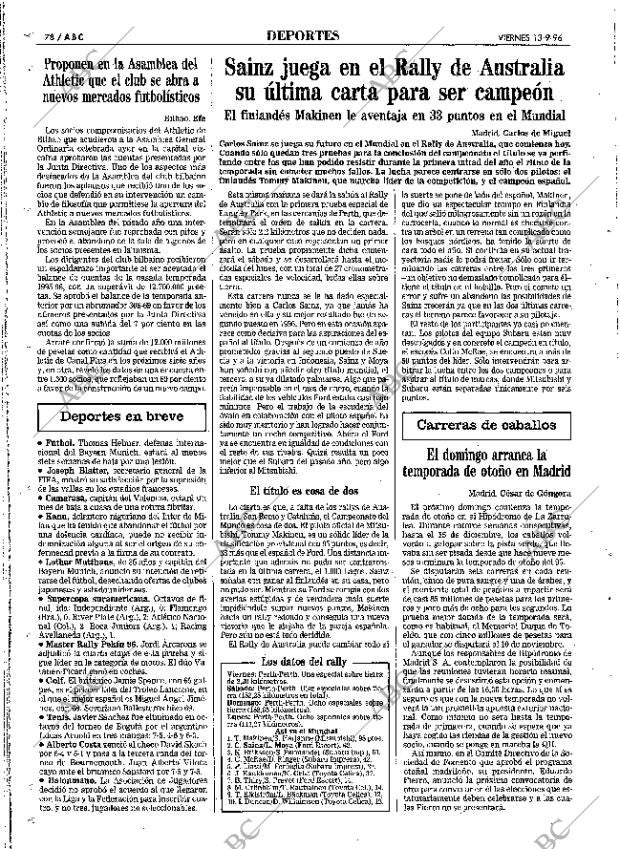 ABC MADRID 13-09-1996 página 78