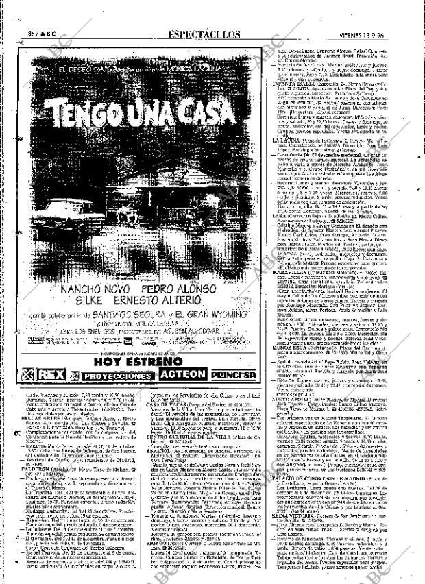 ABC MADRID 13-09-1996 página 86