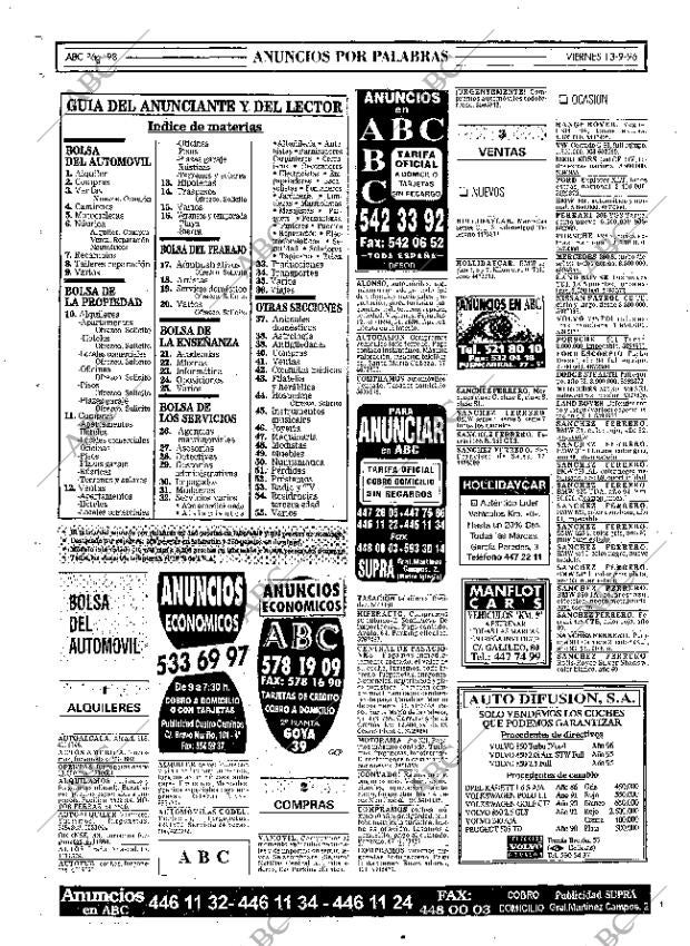 ABC MADRID 13-09-1996 página 98
