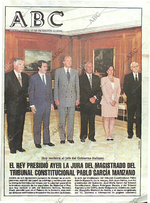 ABC MADRID 17-09-1996 página 1