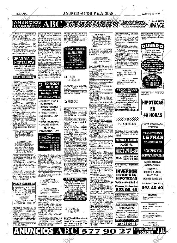 ABC MADRID 17-09-1996 página 114