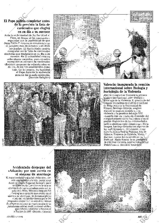 ABC MADRID 17-09-1996 página 13