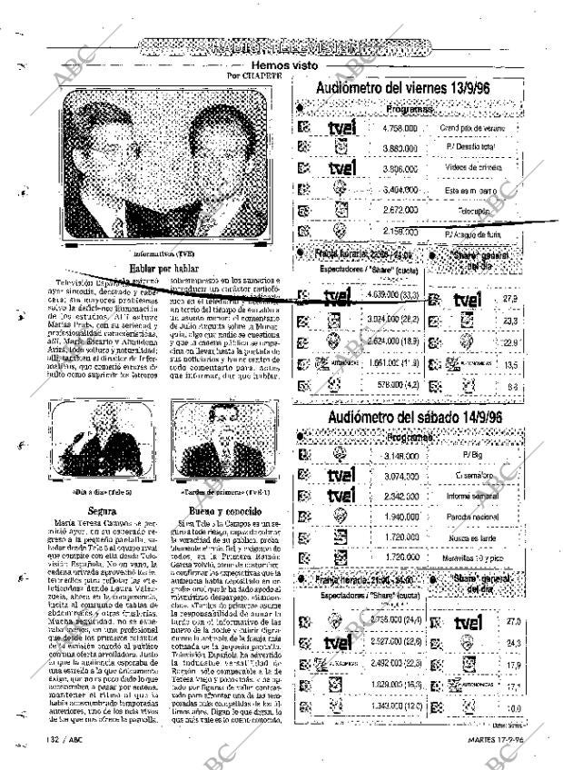 ABC MADRID 17-09-1996 página 132