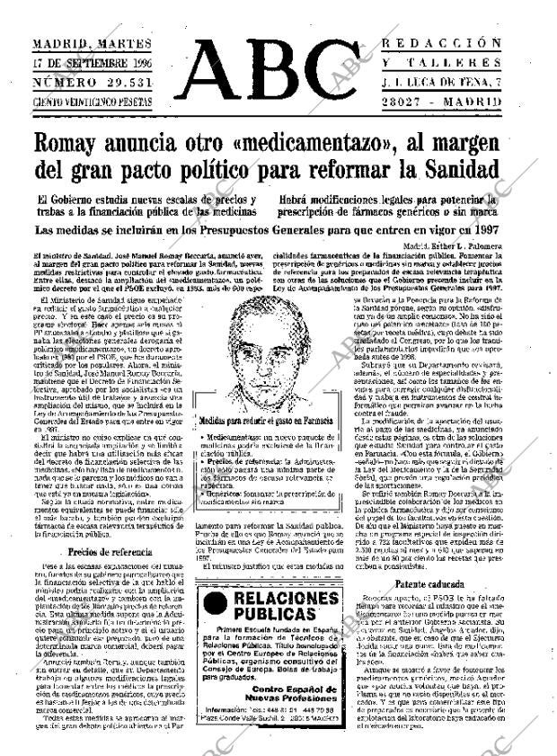 ABC MADRID 17-09-1996 página 17