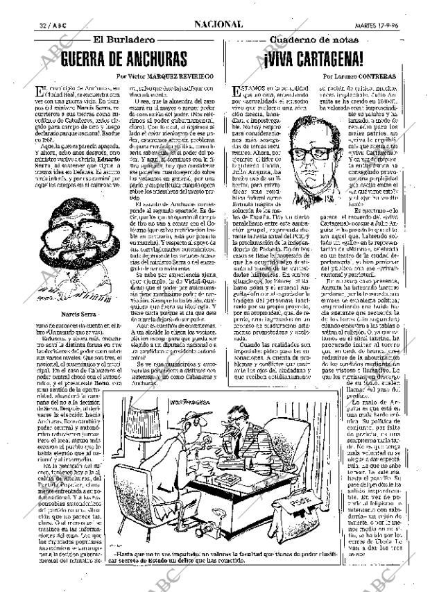 ABC MADRID 17-09-1996 página 32