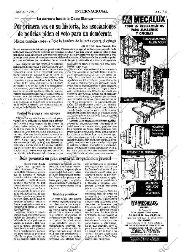ABC MADRID 17-09-1996 página 39