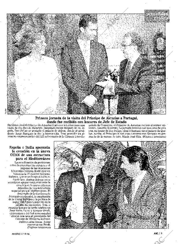 ABC MADRID 17-09-1996 página 5