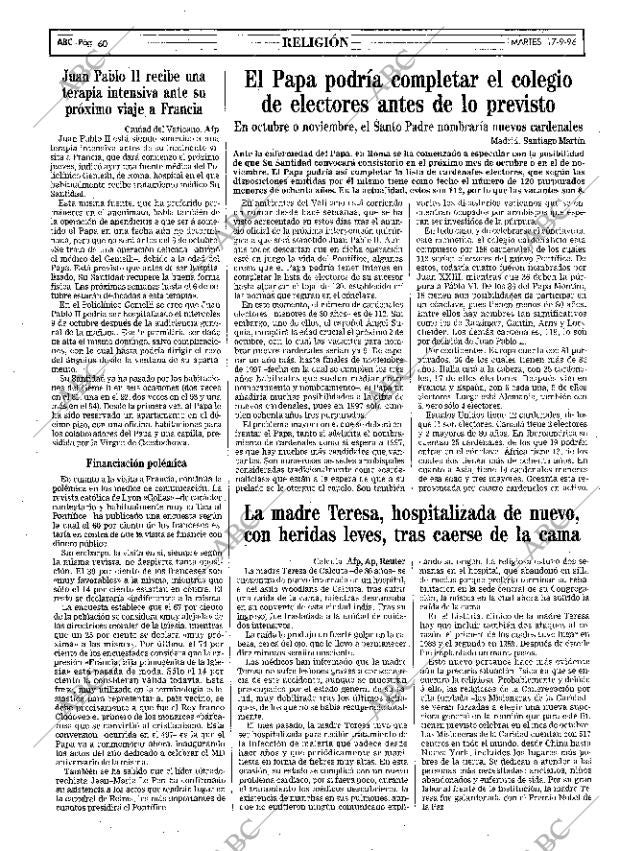 ABC MADRID 17-09-1996 página 60