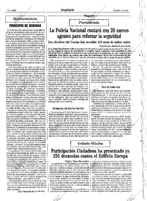 ABC MADRID 17-09-1996 página 70