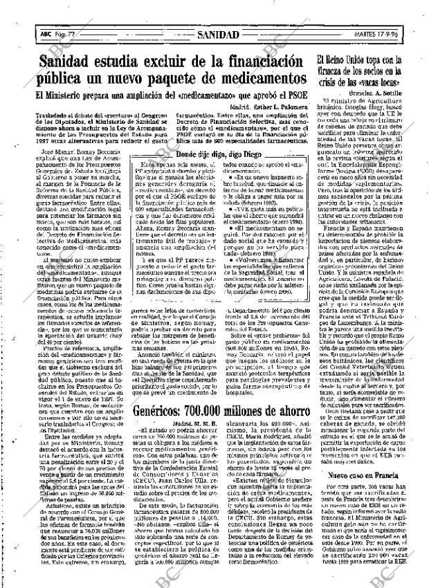 ABC MADRID 17-09-1996 página 72