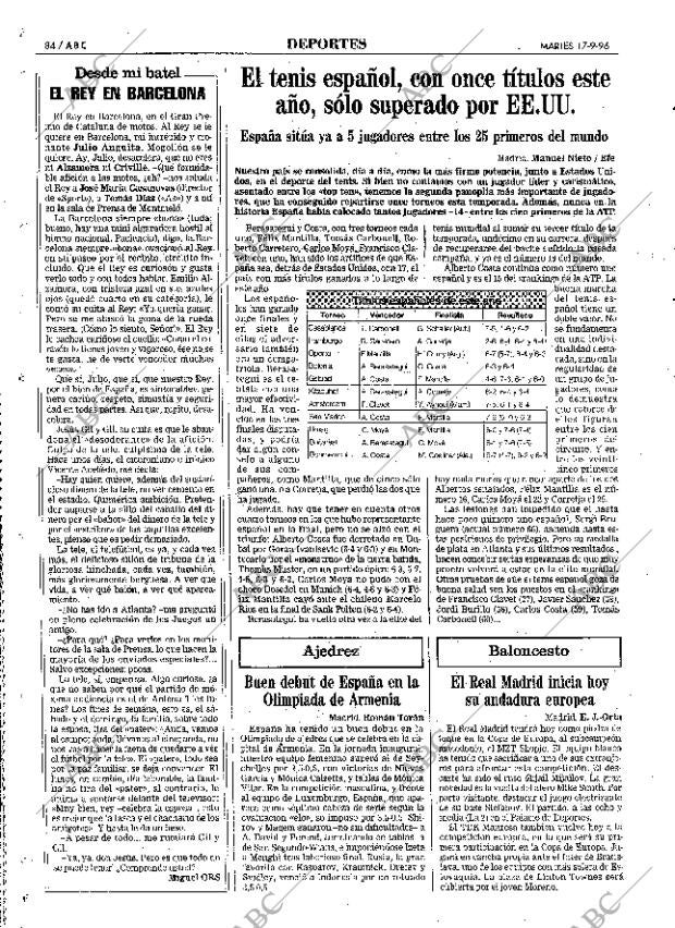 ABC MADRID 17-09-1996 página 84
