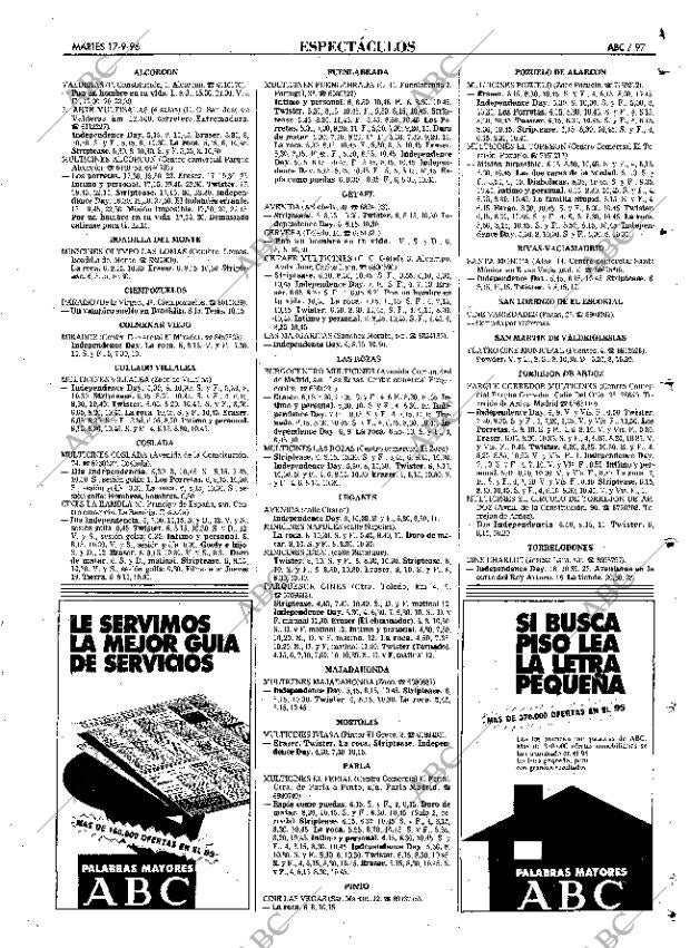 ABC MADRID 17-09-1996 página 97