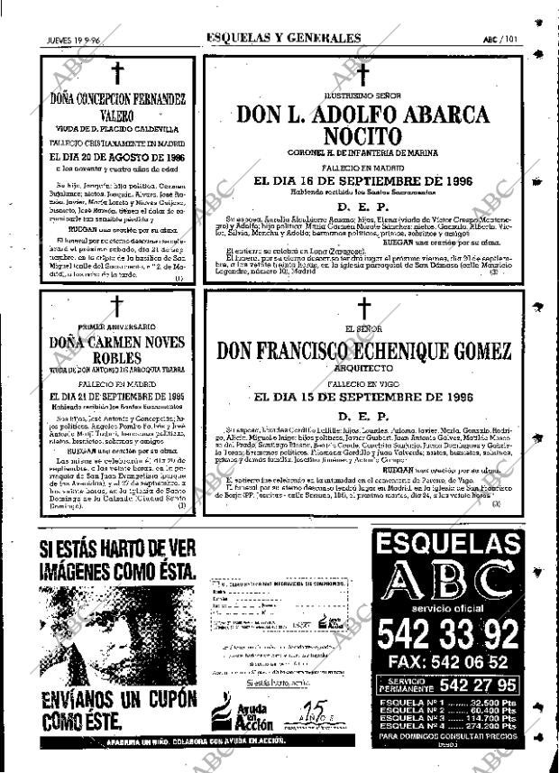 ABC MADRID 19-09-1996 página 101