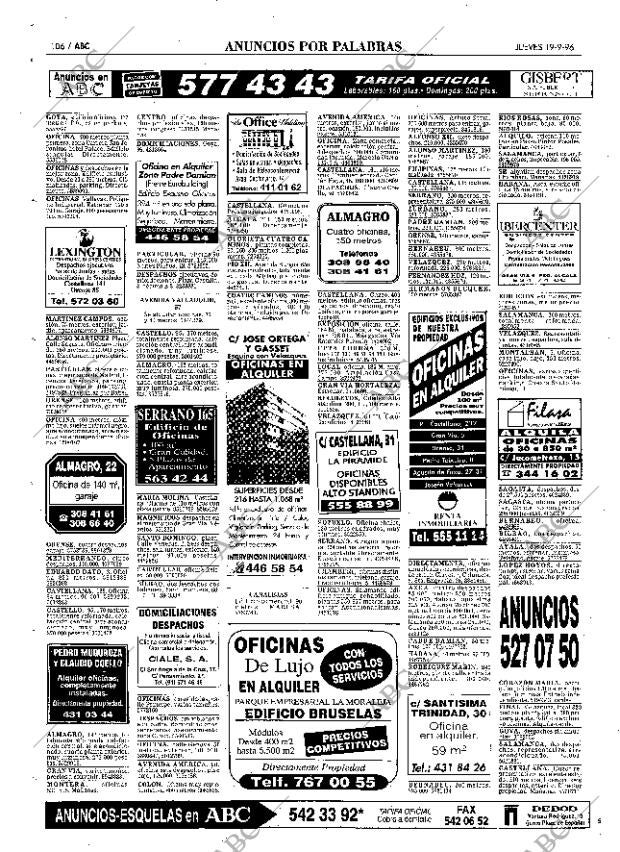 ABC MADRID 19-09-1996 página 106