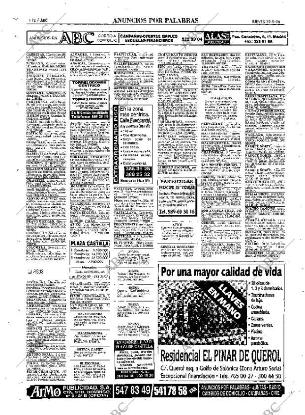 ABC MADRID 19-09-1996 página 112