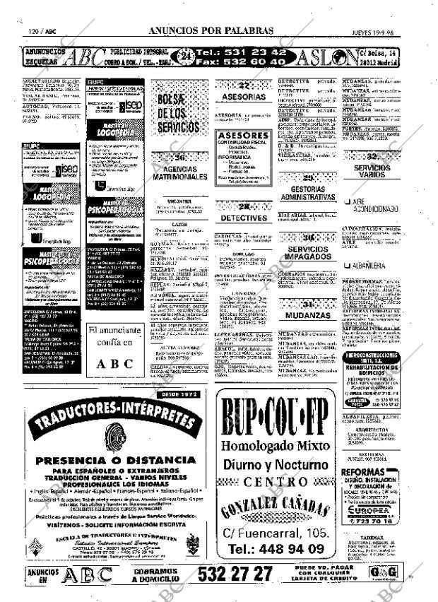 ABC MADRID 19-09-1996 página 120