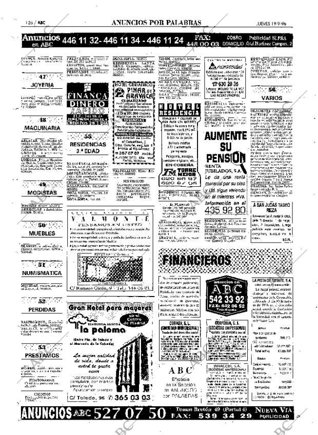 ABC MADRID 19-09-1996 página 126