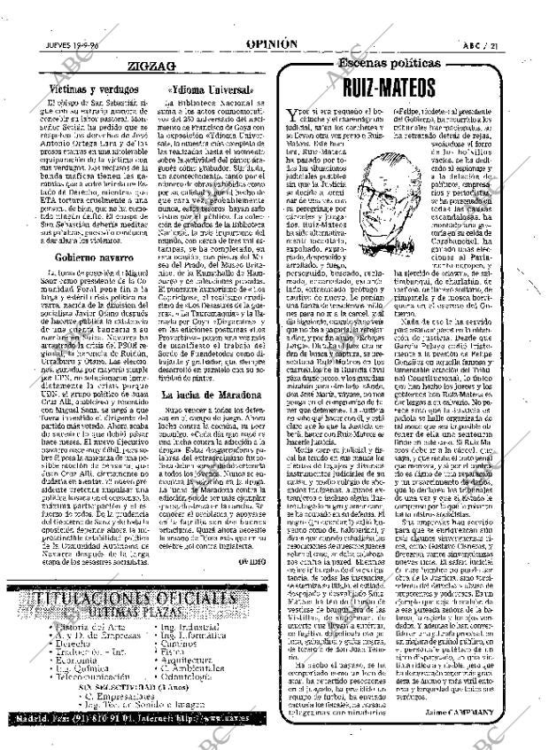 ABC MADRID 19-09-1996 página 21