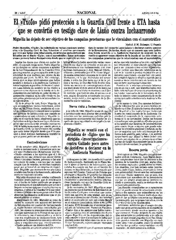 ABC MADRID 19-09-1996 página 28