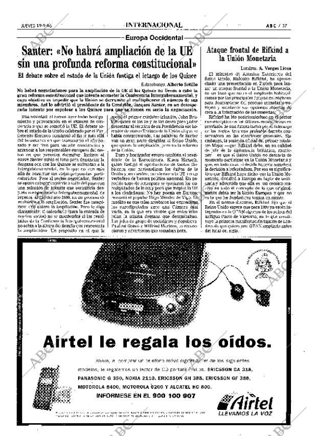 ABC MADRID 19-09-1996 página 37