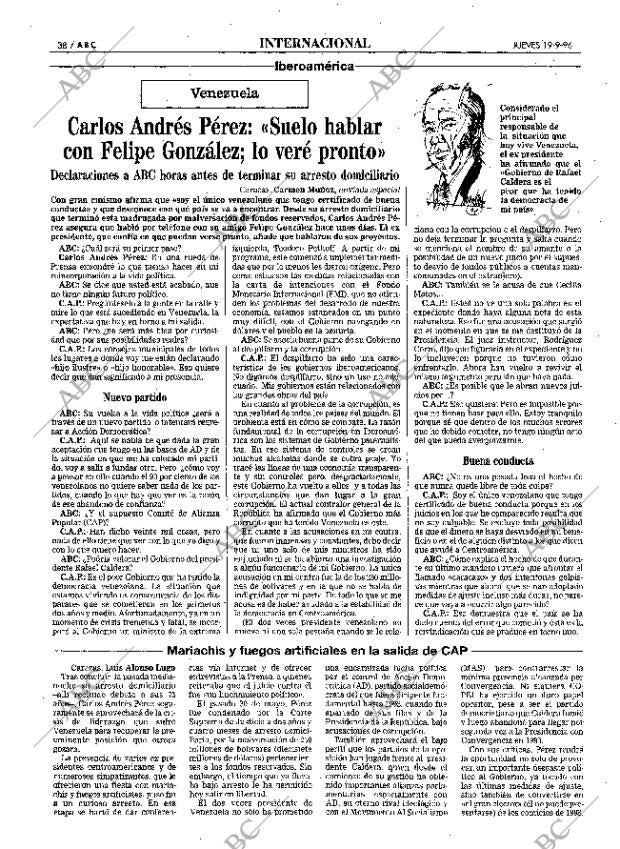 ABC MADRID 19-09-1996 página 38