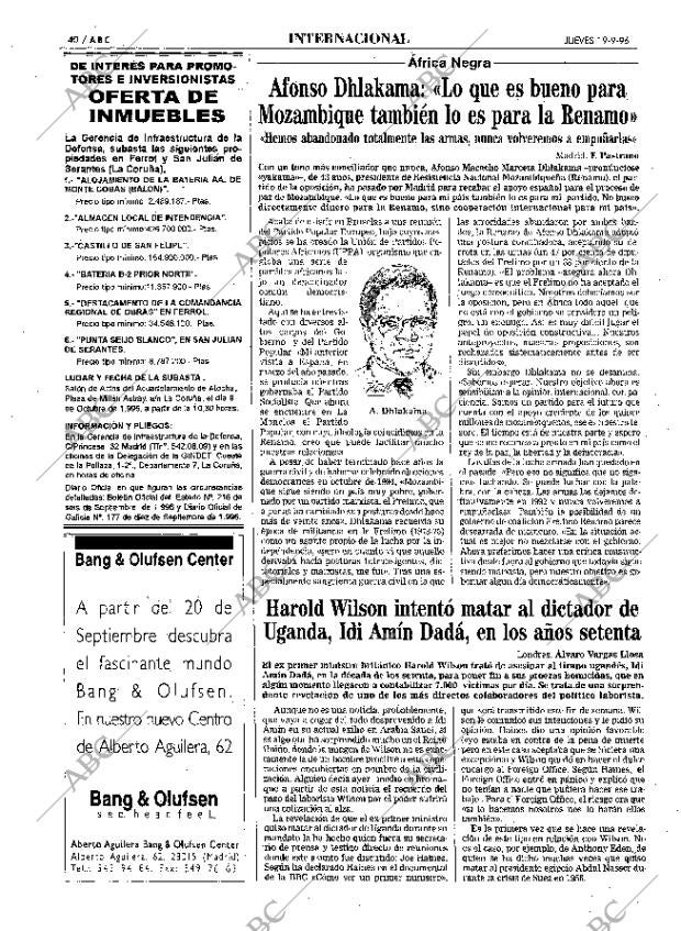 ABC MADRID 19-09-1996 página 40