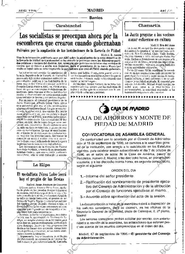 ABC MADRID 19-09-1996 página 71
