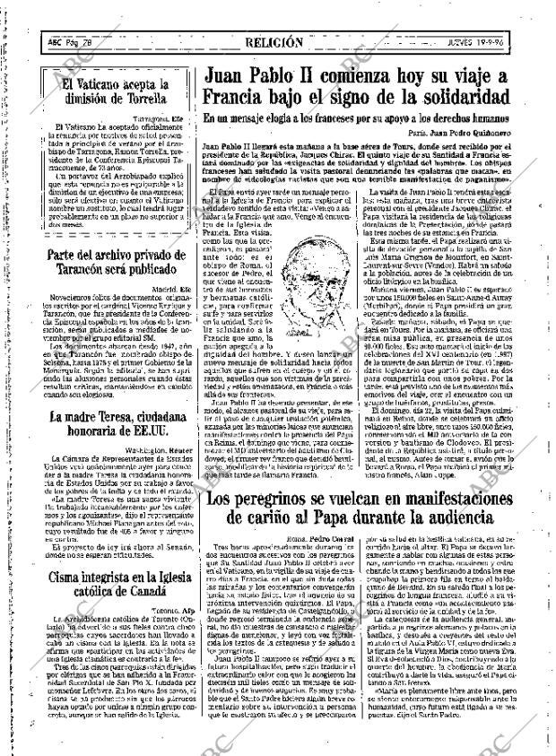 ABC MADRID 19-09-1996 página 78