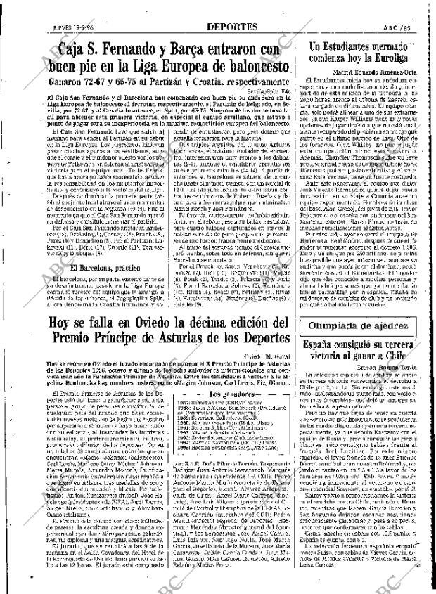ABC MADRID 19-09-1996 página 85
