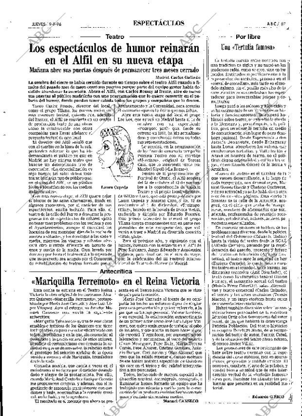 ABC MADRID 19-09-1996 página 87