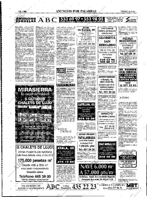 ABC MADRID 20-09-1996 página 108