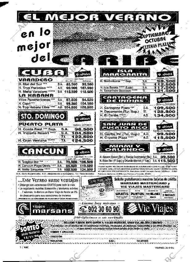 ABC MADRID 20-09-1996 página 2