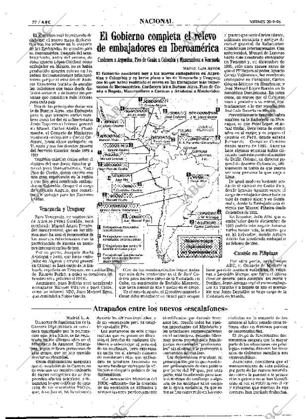 ABC MADRID 20-09-1996 página 22