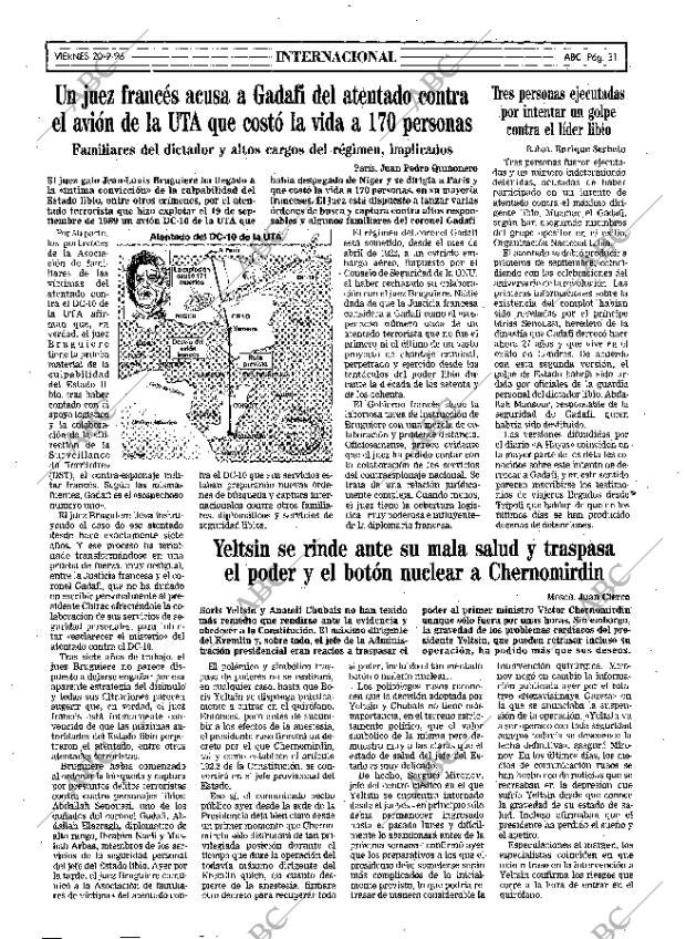 ABC MADRID 20-09-1996 página 31