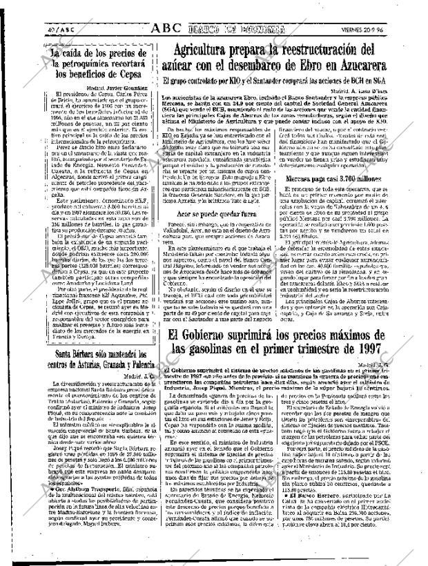 ABC MADRID 20-09-1996 página 40