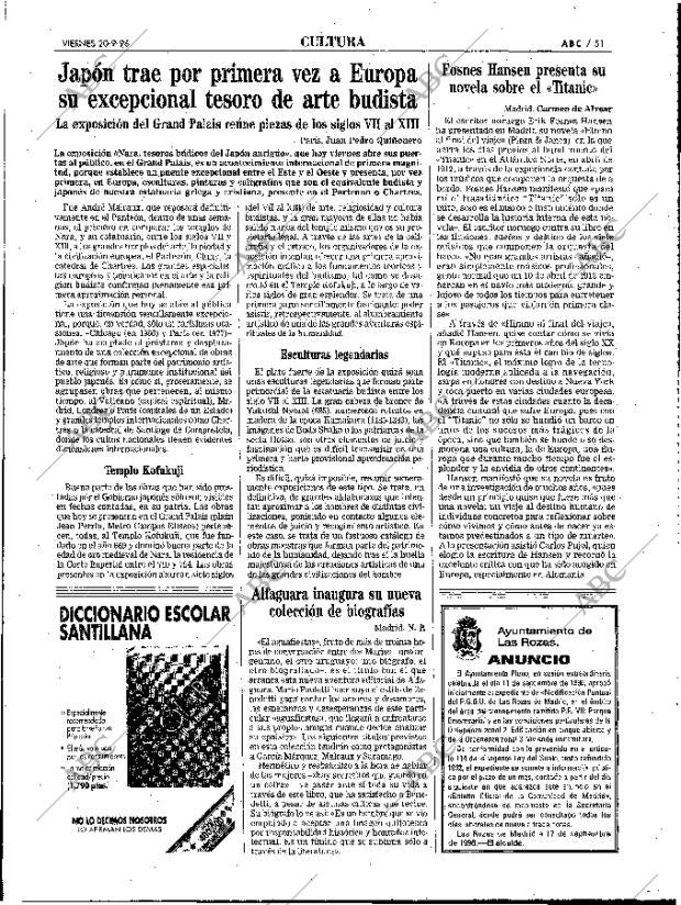 ABC MADRID 20-09-1996 página 51