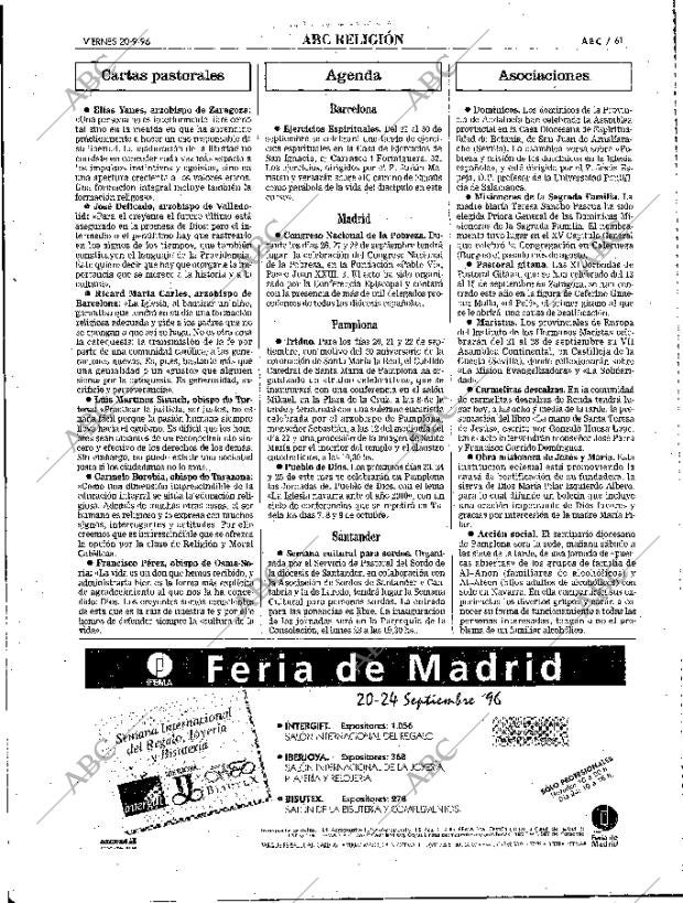 ABC MADRID 20-09-1996 página 61