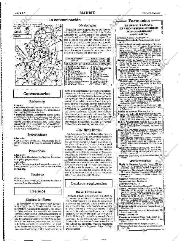 ABC MADRID 20-09-1996 página 64